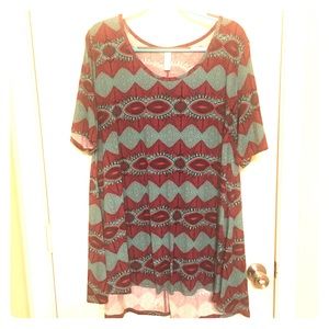 LuLaRoe Perfect Tee 2XL EUC